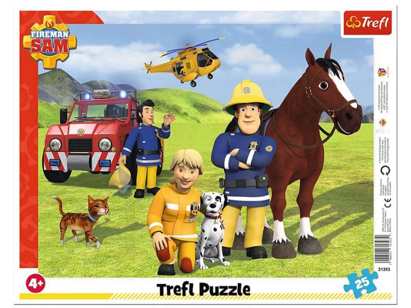 Пазл 25 Trefl: Fireman Sam