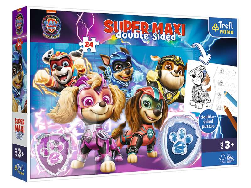 Пазл 24 Super Maxi Trefl: Paw Patrol