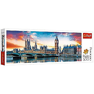 Пазл 500 Trefl: Big Ben and Palace of Westminster, London