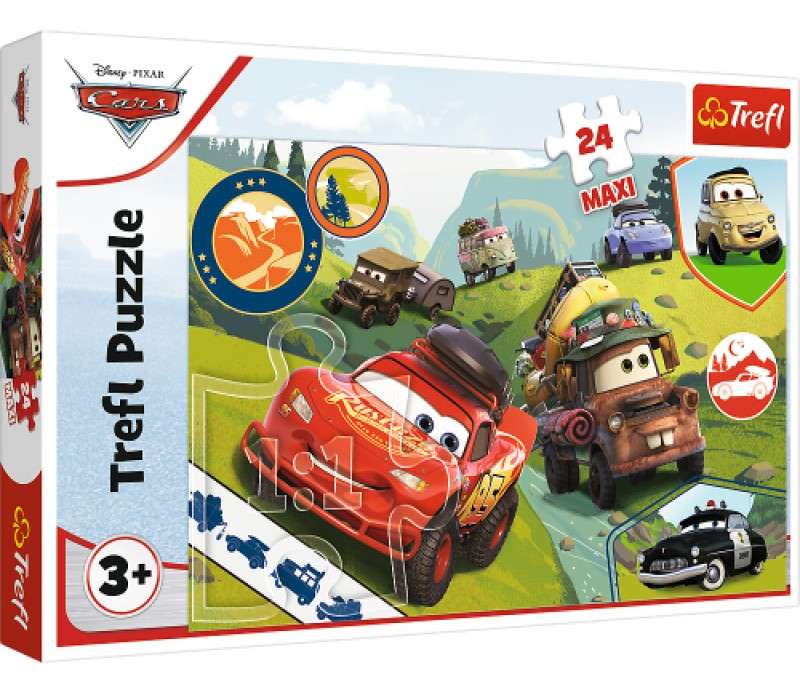 Пазл 24 Maxi Trefl: Disney Cars 3