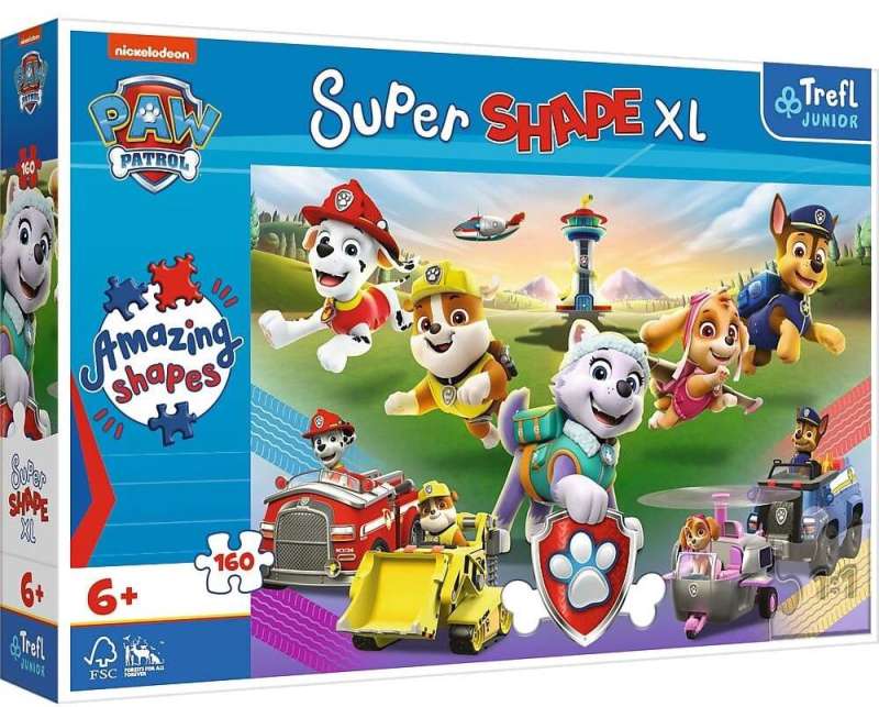 Пазл 160 XL Trefl: Paw Patrol