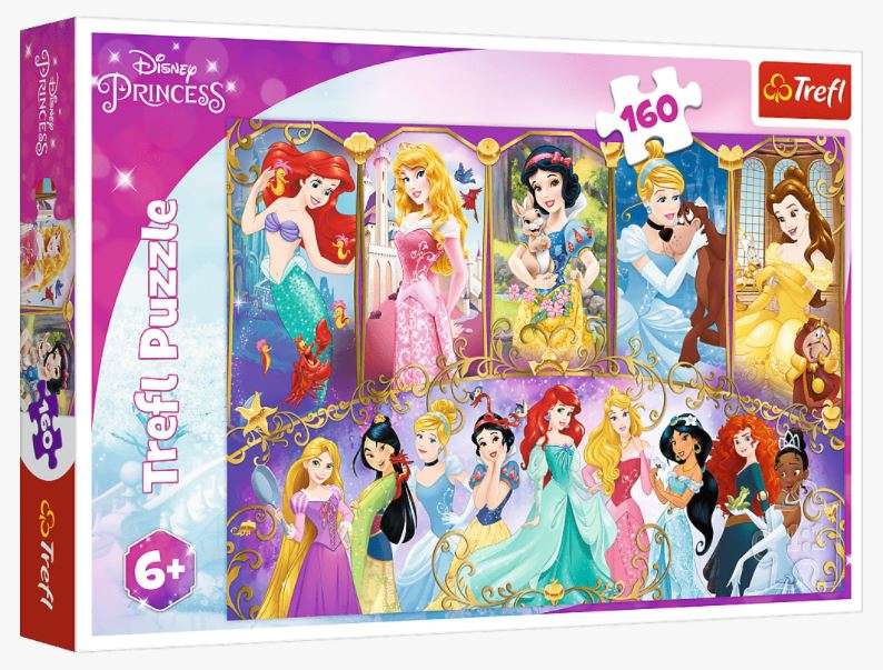 Пазл 160 Trefl: Disney Princess