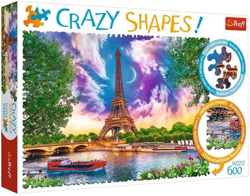 Пазл 600 Crazy Shapes Trefl: Sky over Paris