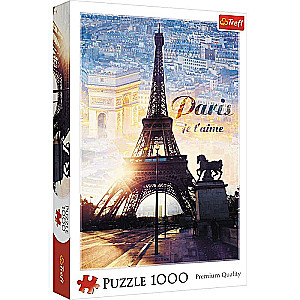 Пазл 1000 Trefl: Paris at dawn