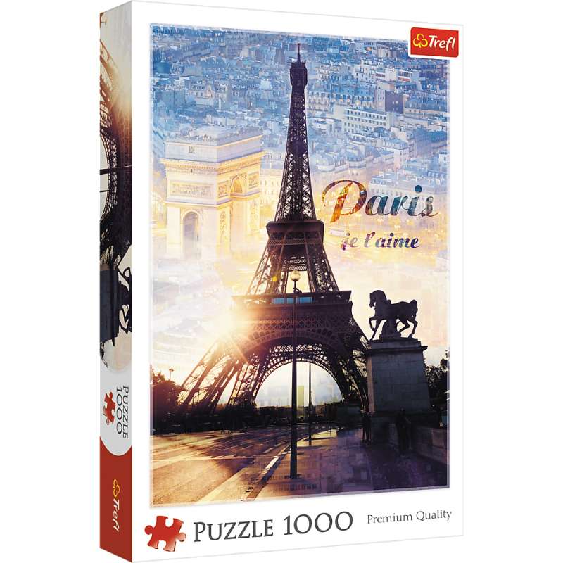 Пазл 1000 Trefl: Paris at dawn