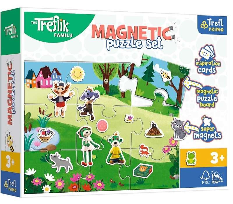 Пазл Magnetic Trefl: The Trefliks Family