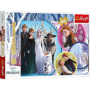 Пазл 100 Trefl: Frozen 2. В сиянии любви