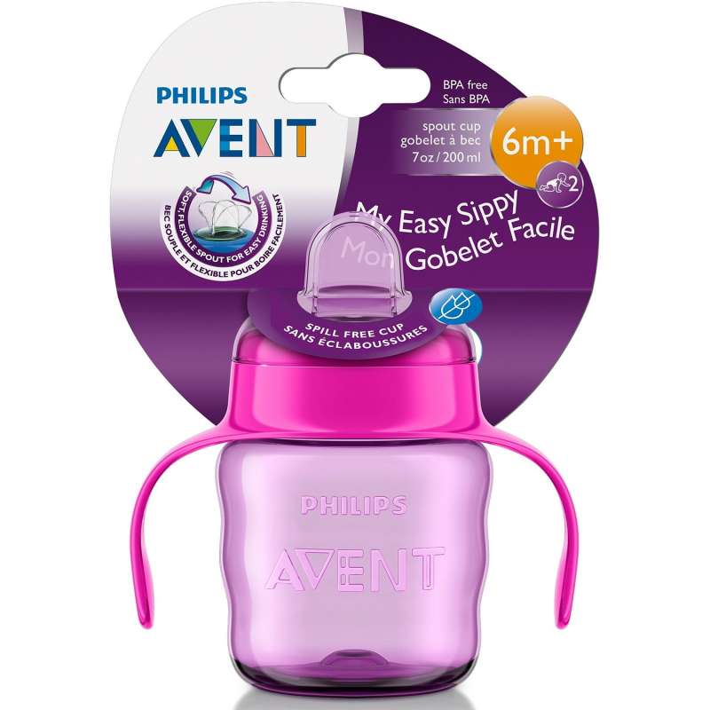 Обучающая бутылочка Philips Avent Natural Response, 6 меc+., 200 мл.