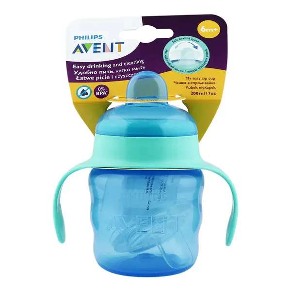 Обучающая бутылочка Philips Avent Natural Response, 6 меc+., 200 мл.