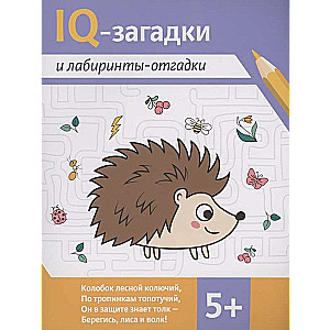 IQ-загадки и лабиринты-отгадки: 5+