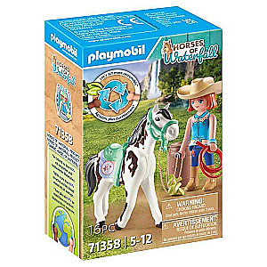 Playmobil - Horses Of Waterfall: Feeding Time With Ellie And Sawdust 