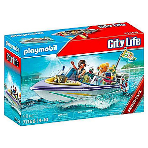 Конструктор - Playmobil City Life Honeymoon Speedboat Trip 