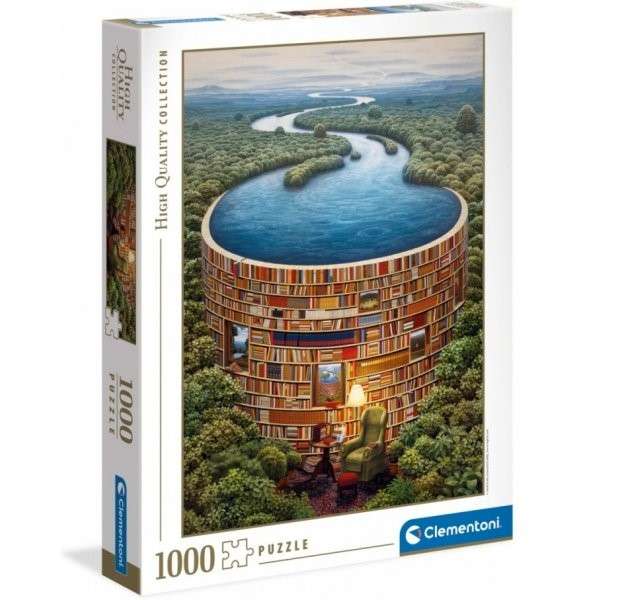 Пазл 1000 Clementoni: Bibliodame