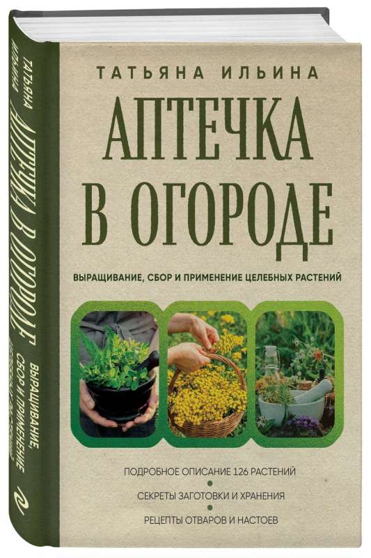 Аптечка в огороде. Выращивание, сбор и применение целебных растений