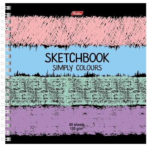 Скетчбук - Simply Colours, А5 