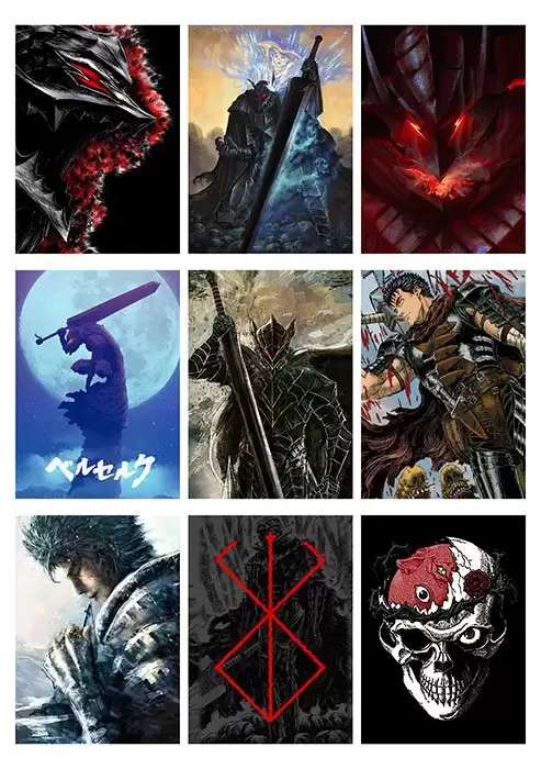 Наклейки Berserk No.1