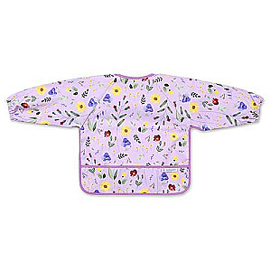 BABYONO GARDEN Нагрудник с длинными рукавами - 42x21см