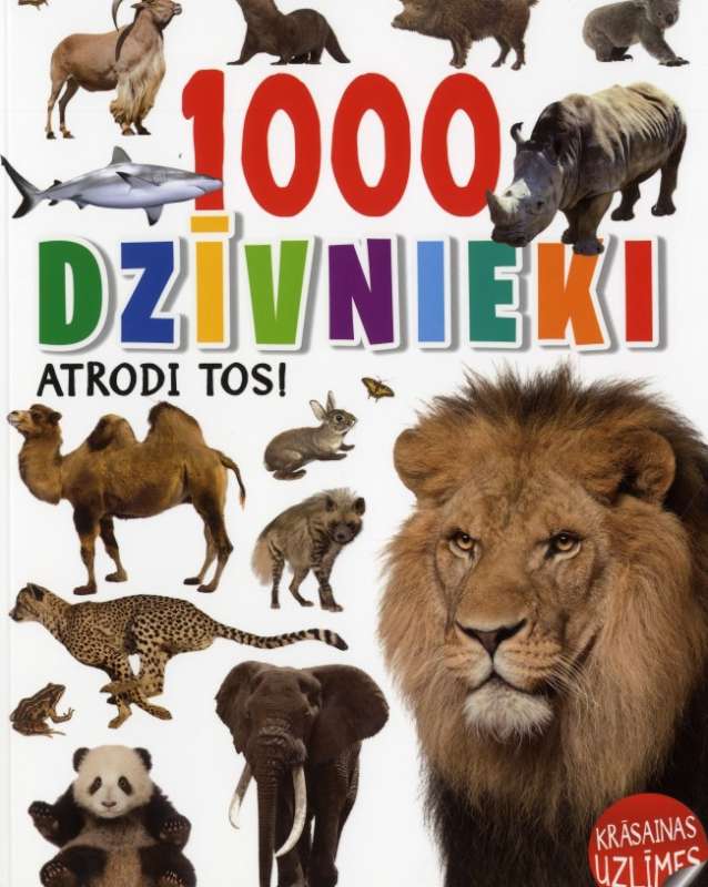 1000 dzīvnieki. Atrodi tos