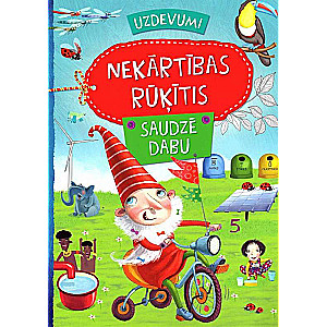 Nekārtības rūķītis saudzē dabu! Uzdevumi