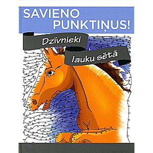 Savieno punktiņus! Dzīvnieki lauku sētā