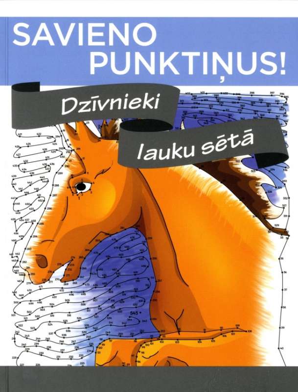 Savieno punktiņus! Dzīvnieki lauku sētā