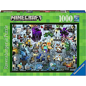 Пазл 1000 Minecraft Mobs