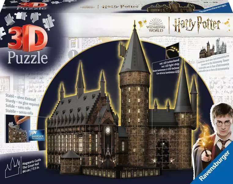 3D пазл Harry Potter Hogward Castle Night