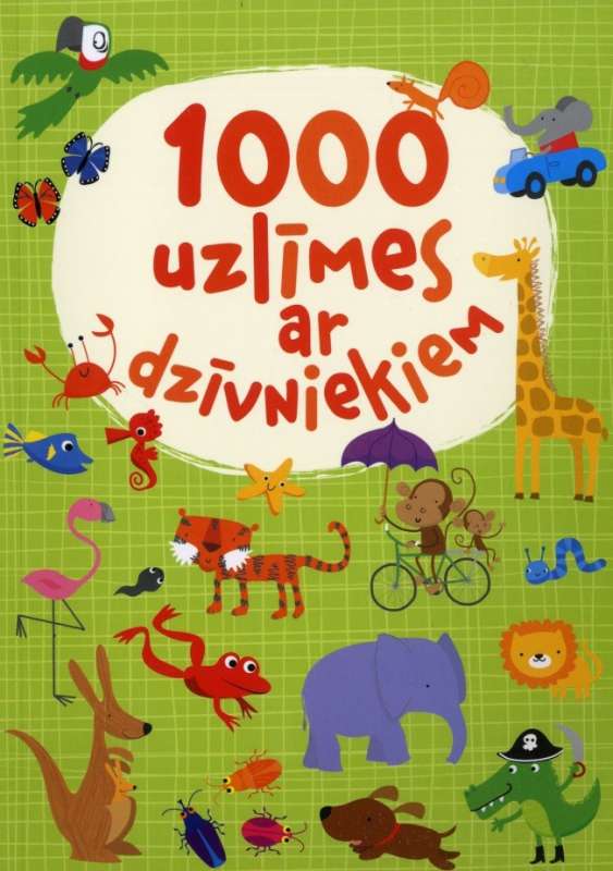 1000 uzlīmes ar dzīvniekiem