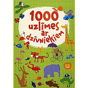 1000 uzlīmes ar dzīvniekiem