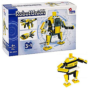 Конструктор 62 дет. RobotUnion, желтый