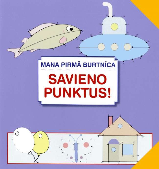 Mana pirmā burtnīca Savieno punktus!