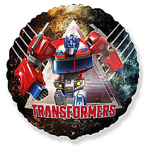 Фольгированный шар 18/46cm FX Transformers Friends