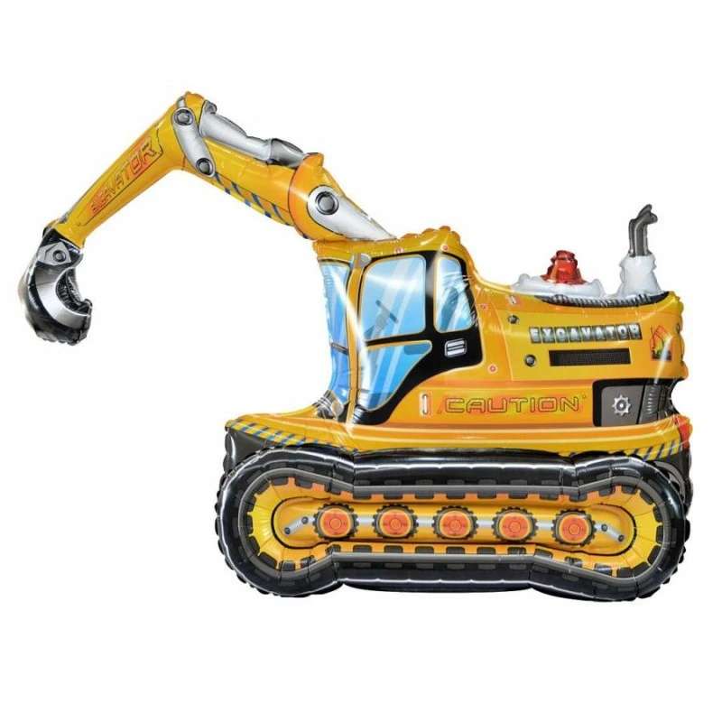 Фольгированный шар  89x55x35 cm Excavator 3D