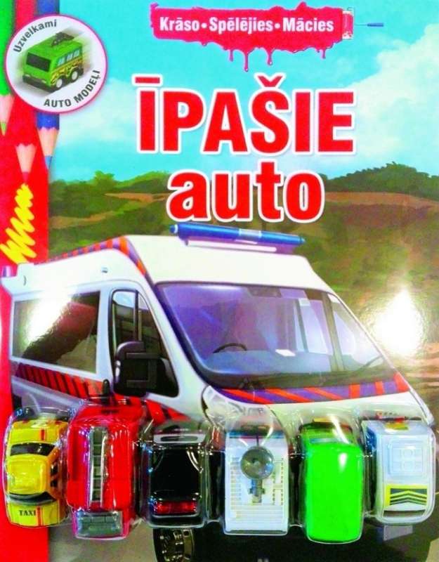 Krāso. Spēlējies. Mācies. Īpašie auto