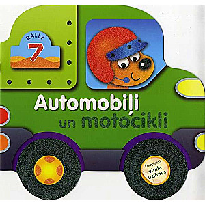 Uzlīmes. Automobiļi un motocikli