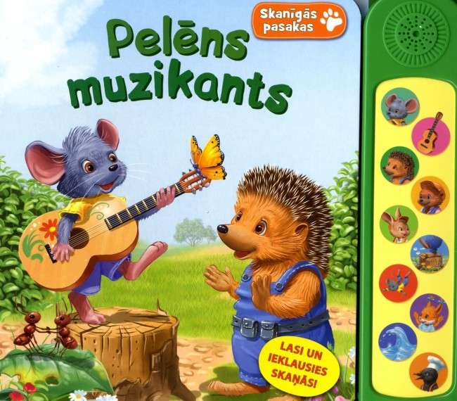 Skanīgās pasakas. Pelēns muzikants