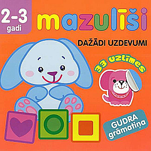 Mazulīši. Dažādi uzdevumi. 2-3 gadi