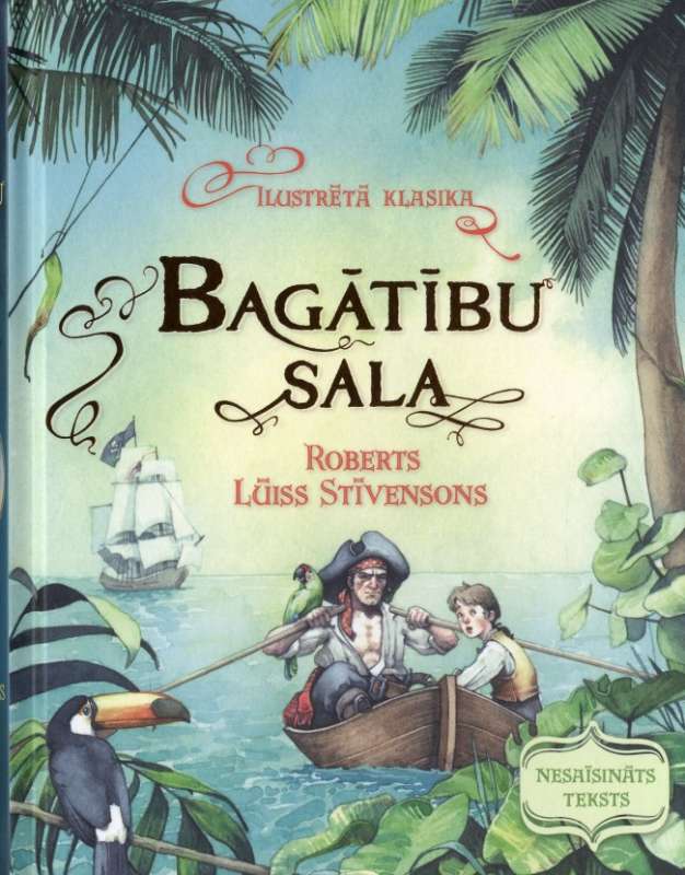 Bagātību sala  ilustrētā klasika