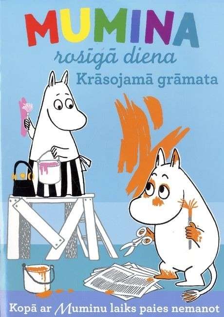 Mumina rosīgā diena. Krāsojamā grāmata