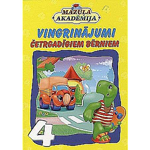 Vingrinājumi. Četrgadīgiem bērniem