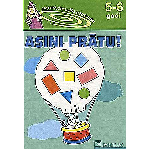 Jautrā Zīmulīša uzdevumi: Asini prātu! 5-6 gadi