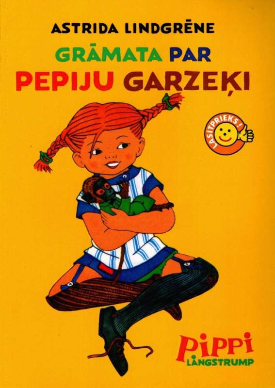 Lasītprieks! Grāmata par Pepiju Garzeķi 