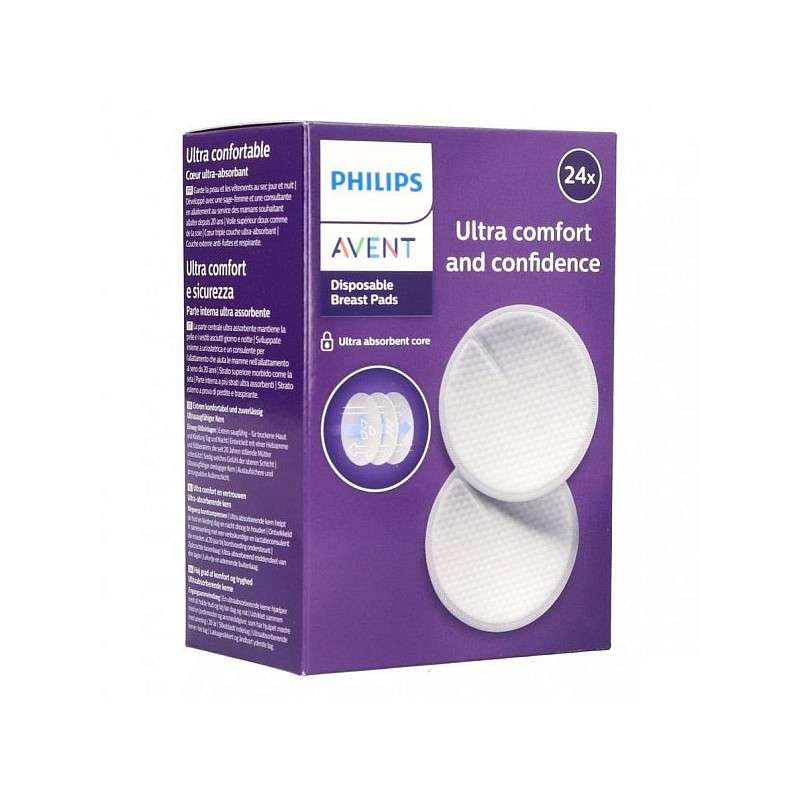 Philips Avent Одноразовые вкладыши для бюстгальтера 24 шт.