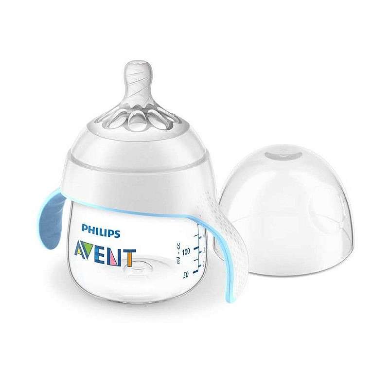 Philips Avent Natural учебная кружка 150 ml, соска со средним потоком 4m+