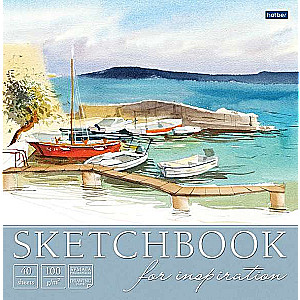 Premium Блокнот SketchBook 40л 220х220мм 