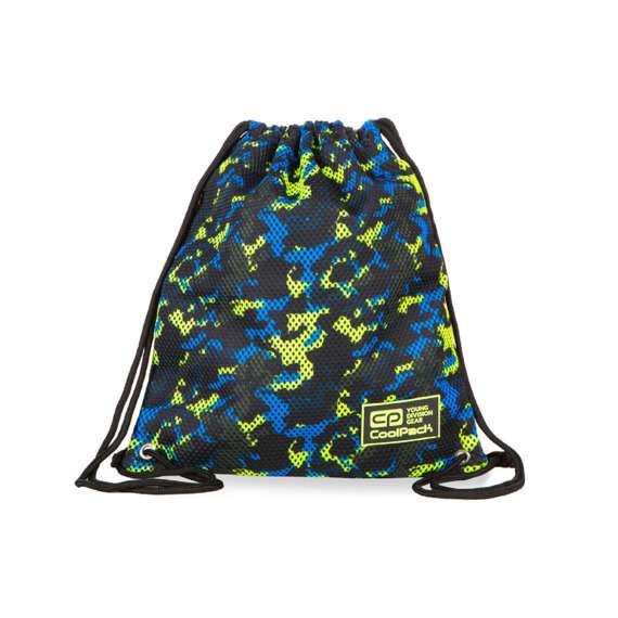 Мешок для обуви COOL PACK Camo mesh yellow