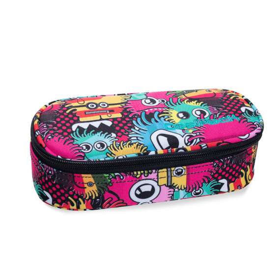 Пенал COOL PACK Wiggly eyes pink,1 отделение