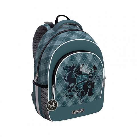 Рюкзак 28x39x14, 520гр.15 L ErichKrause Ergo Line, Dragon Emblem