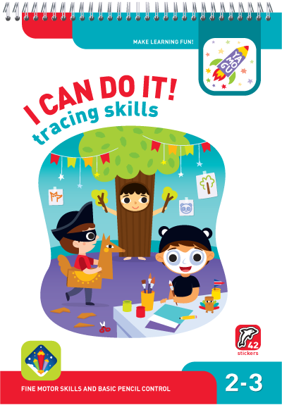 I Can Do It! Tracing Skills. Age 2-3 Я могу рисовать линии! 2-3 года