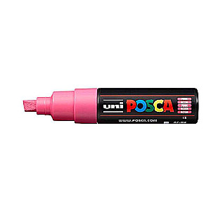 Маркер на водной основе UNI Posca PC-8K розового цвета